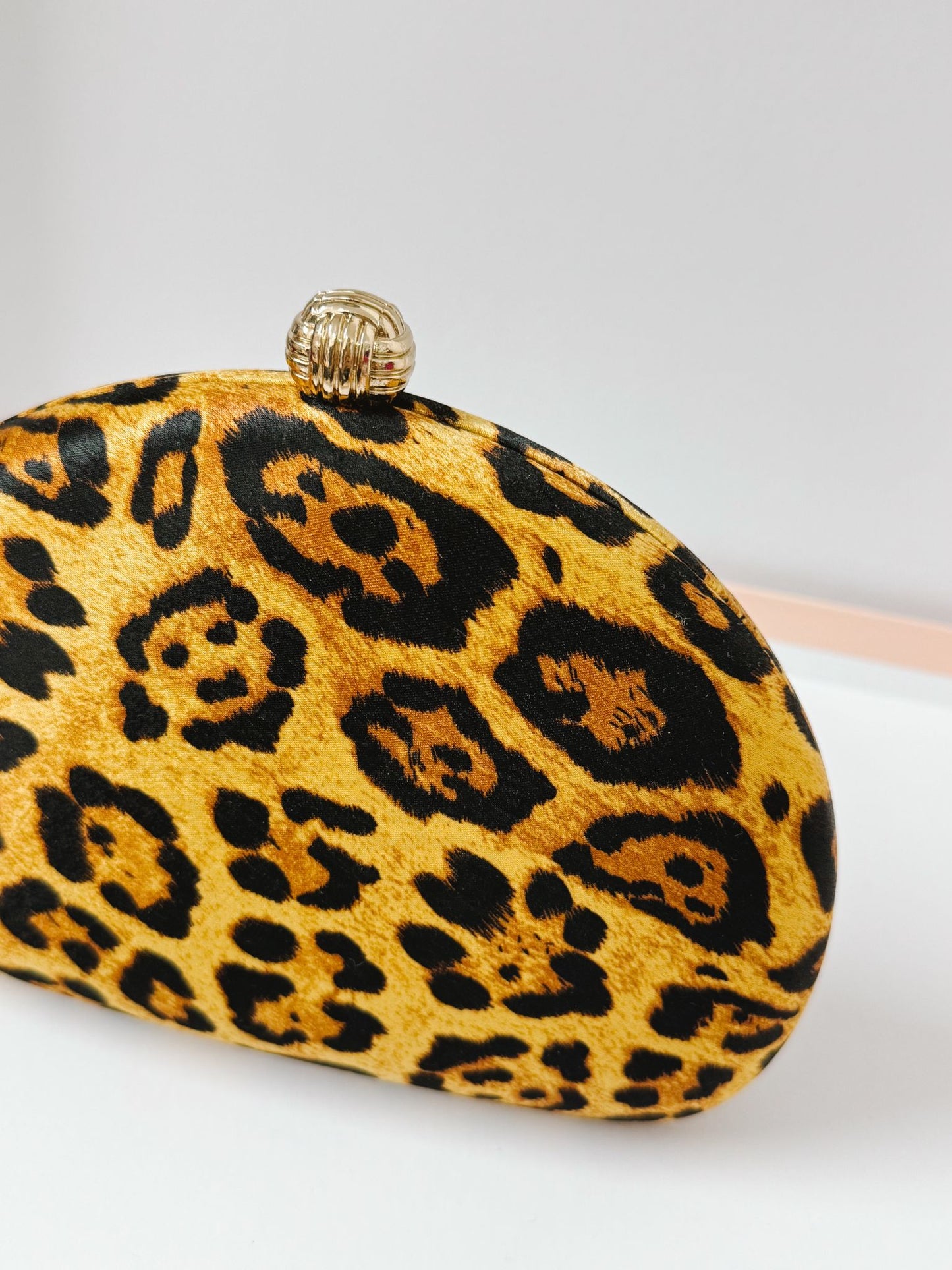 CLUTCH ANIMAL PRINT - AMARELO (Disponível por encomenda)