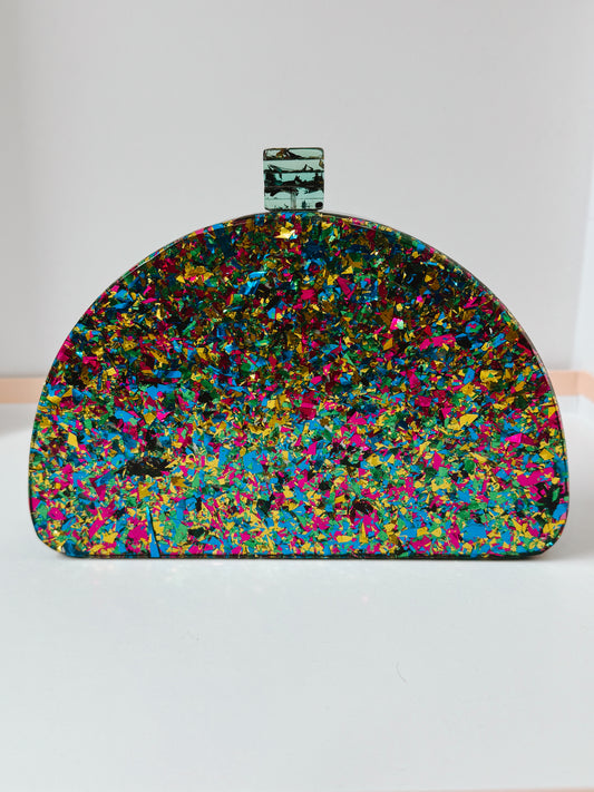 CLUTCH MIDNIGHT GLITTER