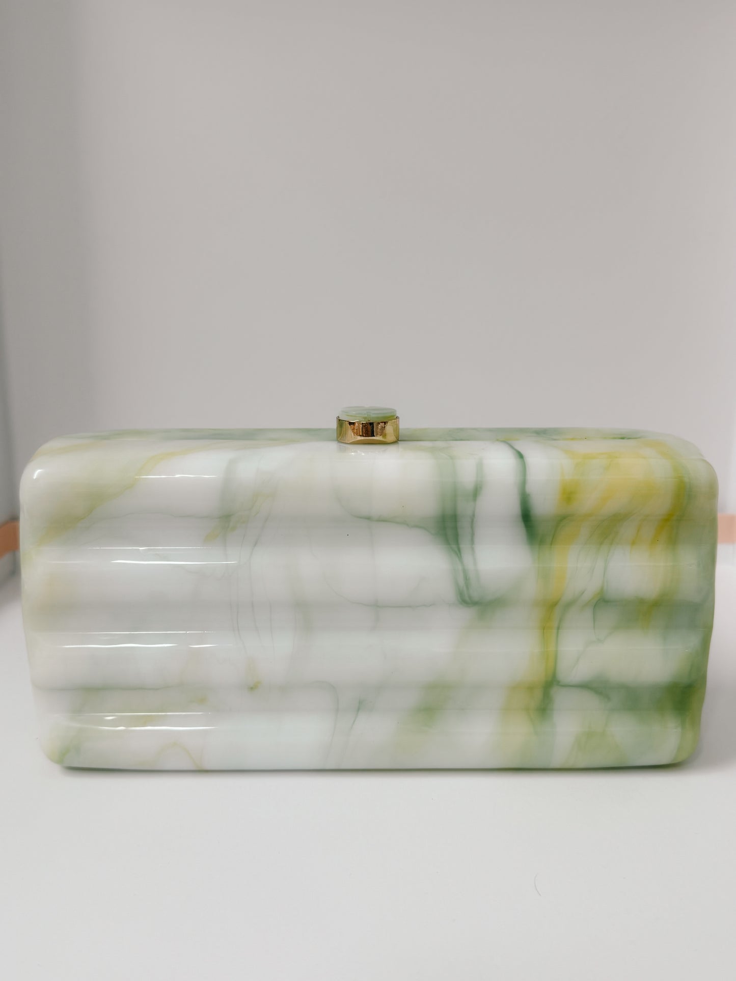 CLUTCH MARBLE GREEN