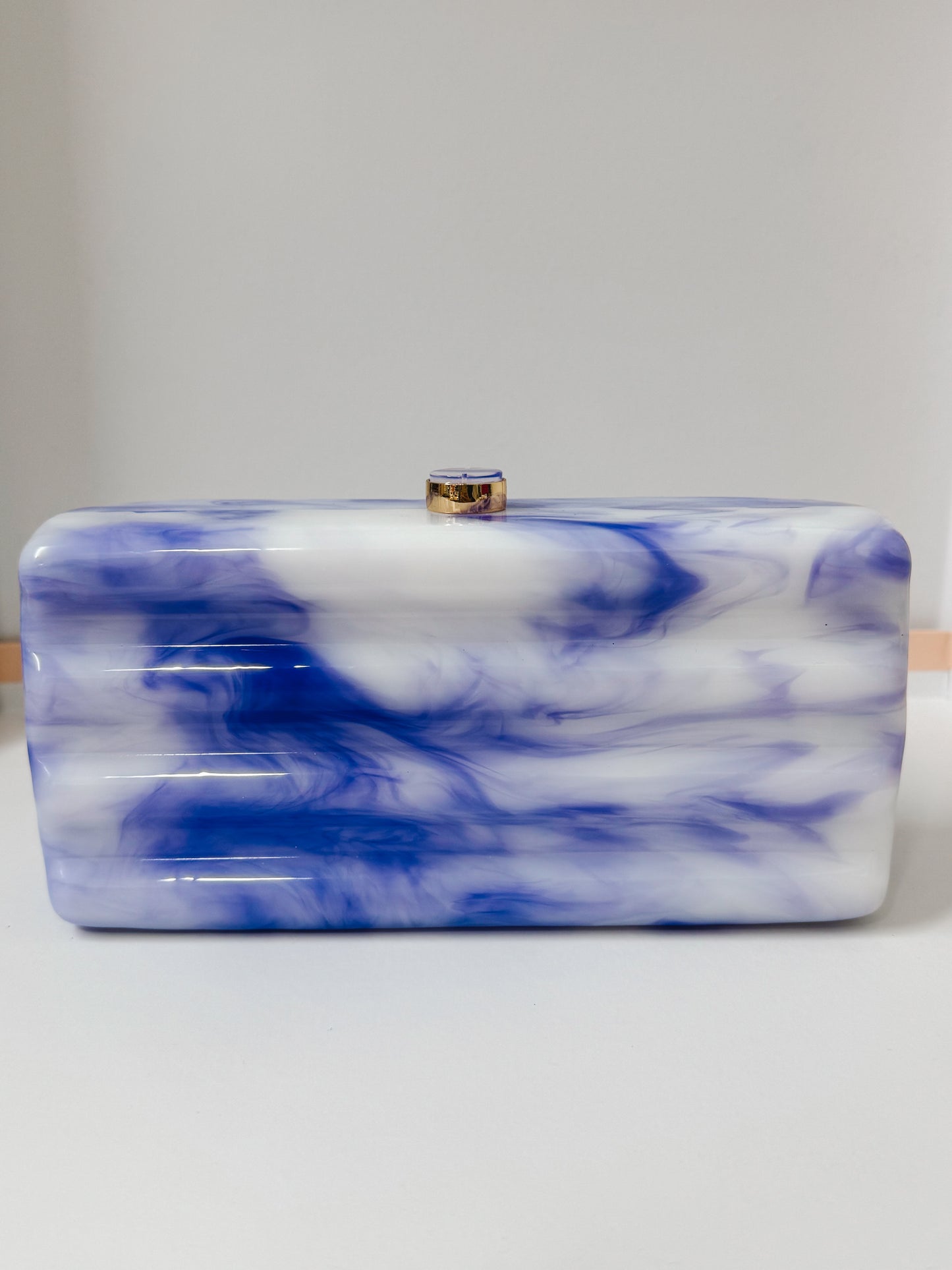 CLUTCH MARBLE INDIGO